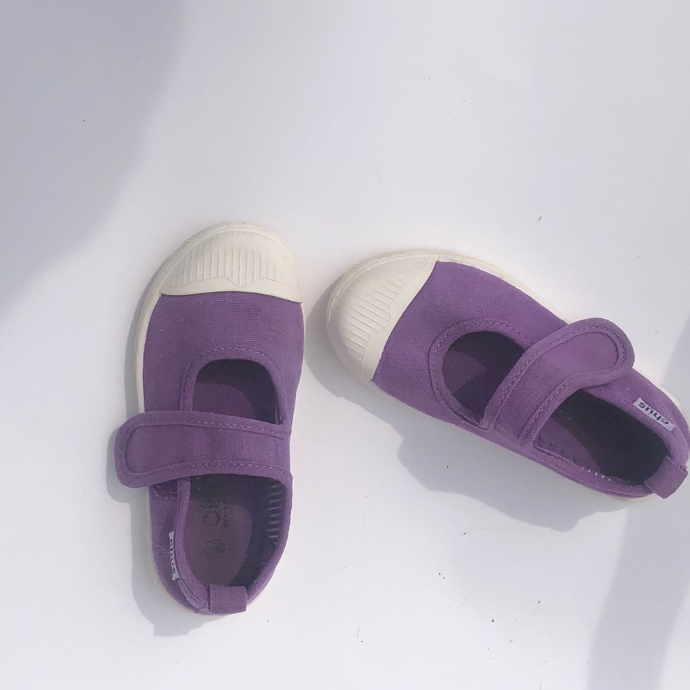 Chus purple canvas shoes